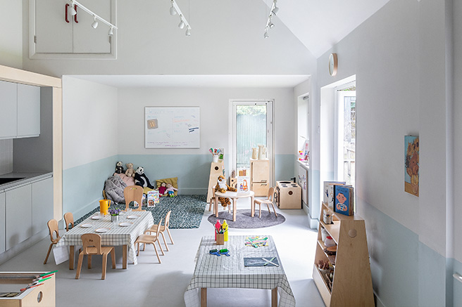 Nursery playroom